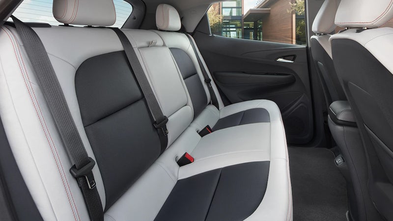Chevrolet Bolt – Spacious interior with premium seating.