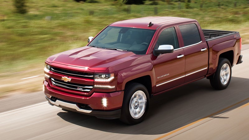 2016 chevrolet silverado 1500 side view