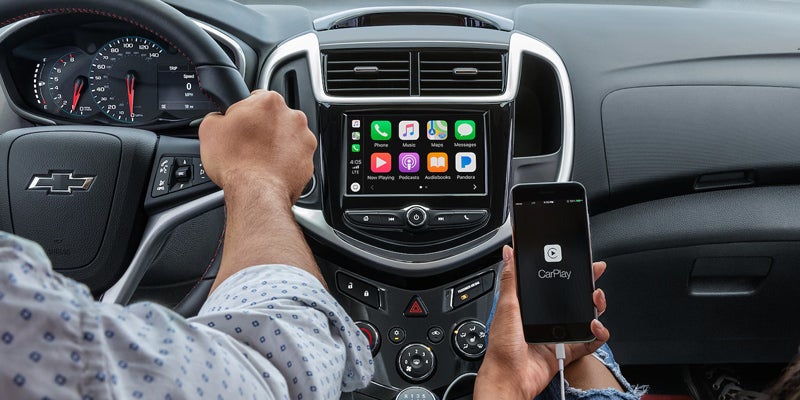 Chevrolet Sonic Smart App Display
