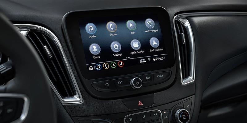 Chevrolet Malibu Smart App Display