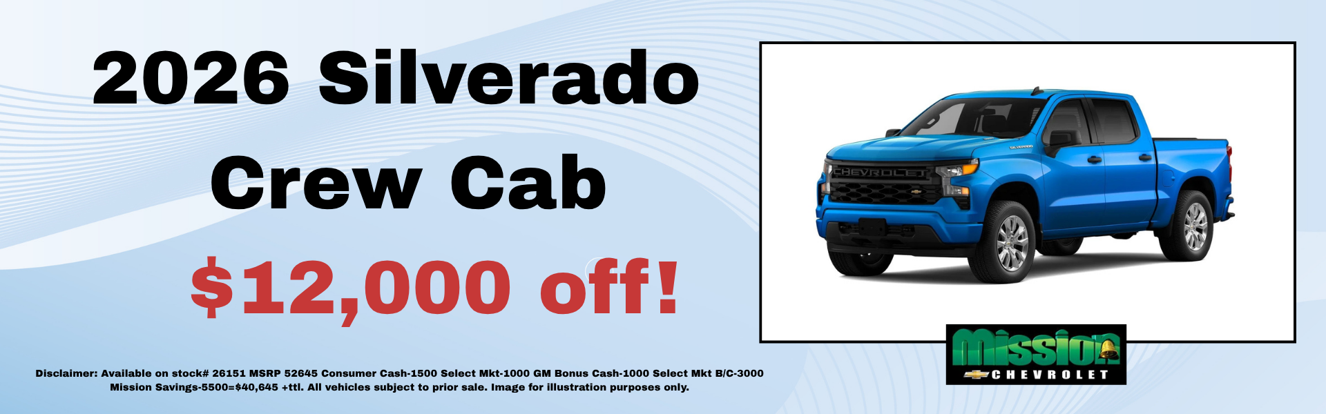 2026 Silverado HD banner Nov.