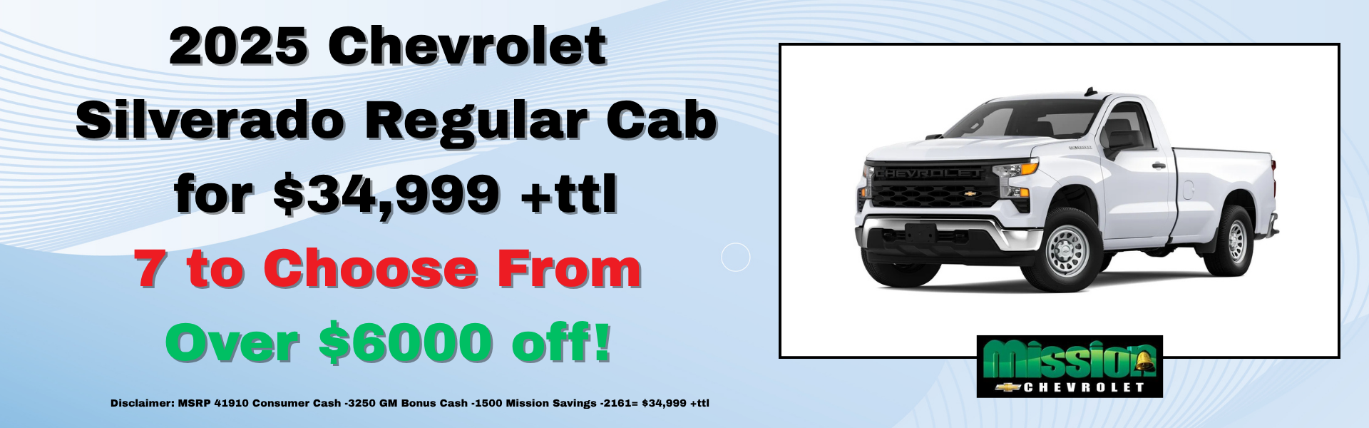 Silverado regular cab 2025